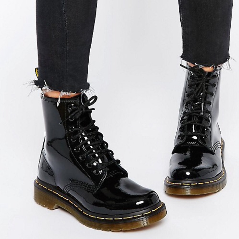 RARE Dr Martens Modern Classics 1460 Patent Boots!